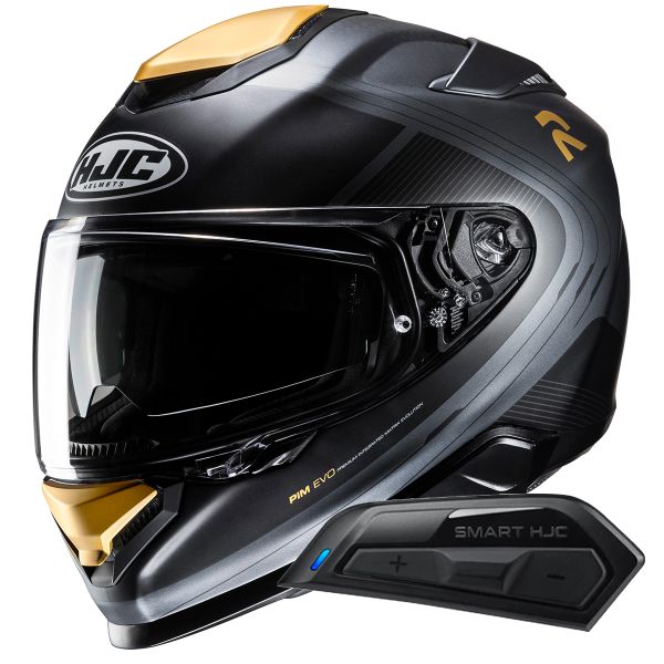 Integrale HJC RPHA71 Frepe MC9SF + Kit Bluetooth Smart 11B