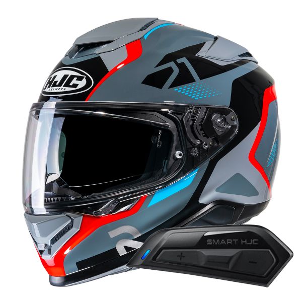 Integrale HJC RPHA71 Hapel MC21 + Kit Bluetooth Smart 11B Integrale HJC RPHA71 Hapel MC21 + Kit Bluetooth Smart 11B