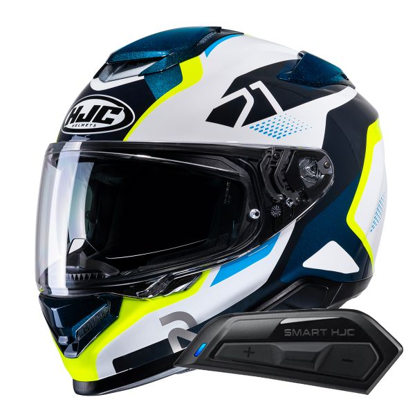 Integrale HJC RPHA71 Hapel MC3H + Kit Bluetooth Smart 11B