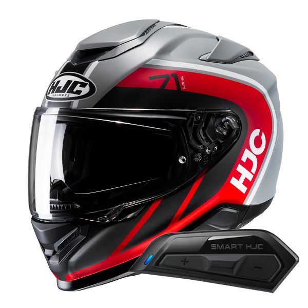 Integrale HJC RPHA71 Mapos MC1SF + Kit Bluetooth Smart 11B