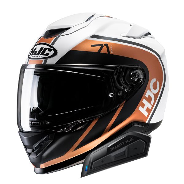Integrale HJC RPHA71 Mapos MC9SF + Kit Bluetooth Smart 21B