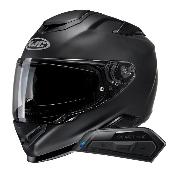 Integrale HJC RPHA71 Matte Black + Kit Bluetooth Smart 11B