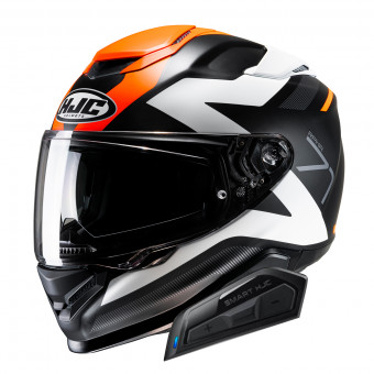 Integrale HJC RPHA71 Pinna MC7SF + Kit Bluetooth Smart 21B