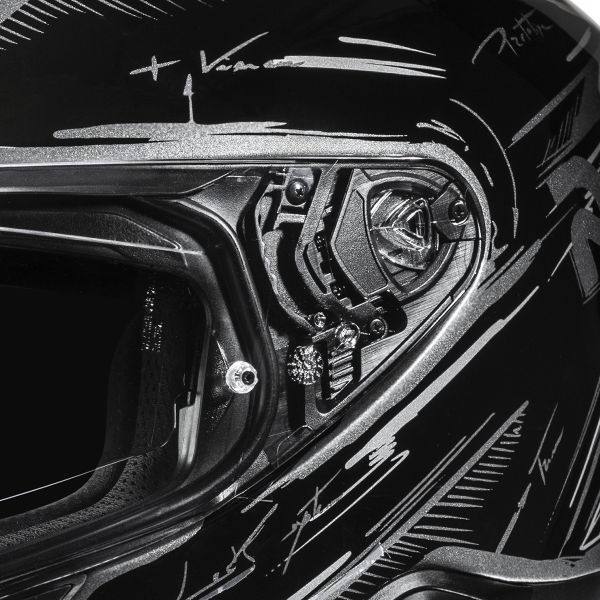 HJC RPHA71 Teth MC5 + Kit Bluetooth Smart 21B