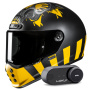 Casque Integrale HJC V10 Crania MC3SF + Kit Bluetooth Lokui K30