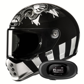 Integrale HJC V10 Crania MC5 + Kit bluetooth 5R Lite