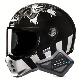 Integrale HJC V10 Crania MC5 + Kit Bluetooth BT Mini