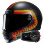 Casque Integrale HJC V10 Foni MC1SF + Kit Bluetooth 5S Solo