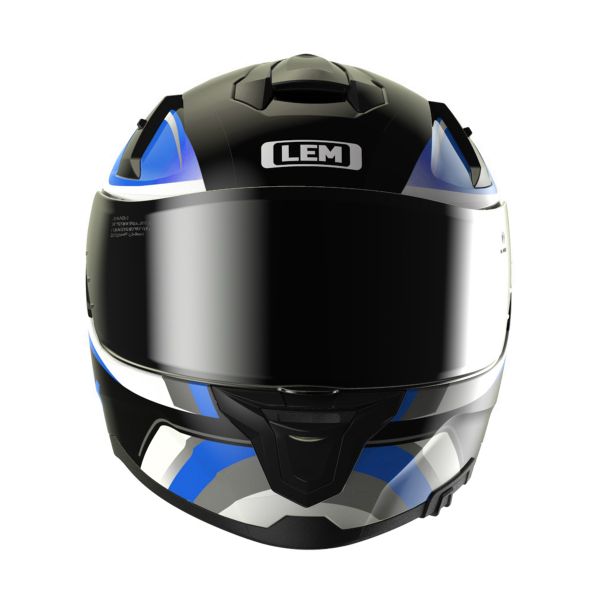 Casco Moto LEM VZN Blue Black in Stock | iCasque.it