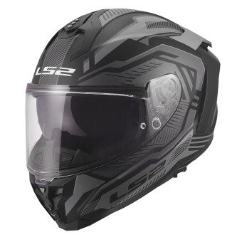 Casque Integrale LS2 Challenger II Dravix Grey FF817