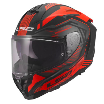 Casque Integrale LS2 Challenger II Dravix Red FF817