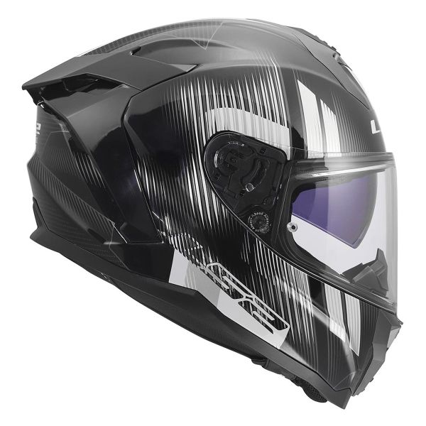 LS2 Challenger II Nitro Black Grey FF817