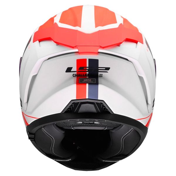 LS2 Challenger II Titan White Blue Red FF817