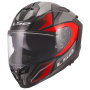 Casque Integrale LS2 Challenger II Viper Grey Red FF817