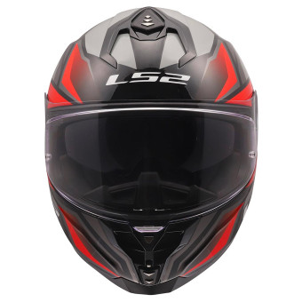 LS2 Challenger II Viper Grey Red FF817