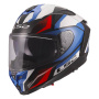 Casque Integrale LS2 Challenger II Viper White Blue Red FF817