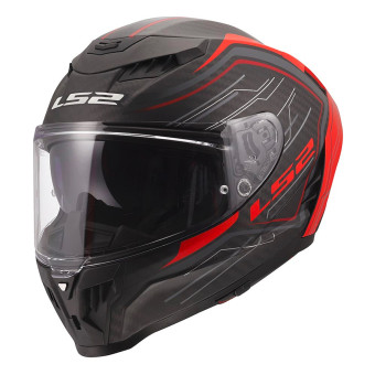 Casque Integrale LS2 Dragon Subic Red FF807