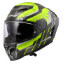 Casque Integrale LS2 Dragon Trax Giallo Hi-Vis FF807