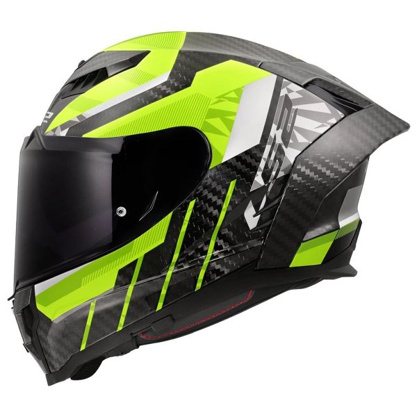 LS2 Dragon Trax Giallo Hi-Vis FF807