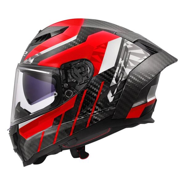 LS2 Dragon Trax Rosso FF807