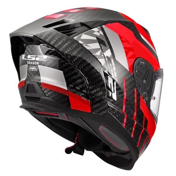 LS2 Dragon Trax Rosso FF807