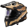 Casque Integrale LS2 Explorer C Trick Marrone Sabbia MX701
