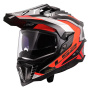 Casque Integrale LS2 Explorer Carbon Frontier II Arancione MX701