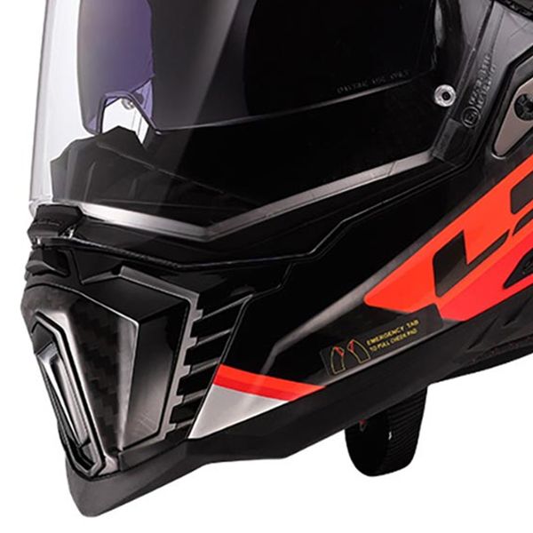 LS2 Explorer Carbon Frontier II Arancione MX701