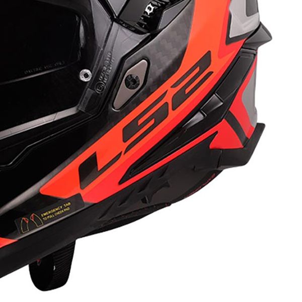 LS2 Explorer Carbon Frontier II Arancione MX701