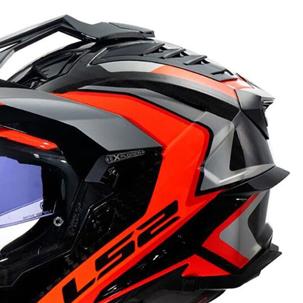 LS2 Explorer Carbon Frontier II Arancione MX701