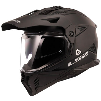 Casque Integrale LS2 Pioneer II Matt Black MX702 Casque Integrale LS2 Pioneer II Matt Black MX702