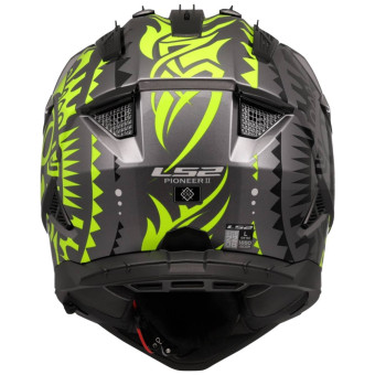 LS2 Pioneer II Rangi Giallo Hi-Vis MX702