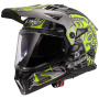 Casque Integrale LS2 Pioneer II Rangi Giallo Hi-Vis MX702