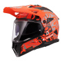 Casque Integrale LS2 Pioneer II Rangi Arancione MX702