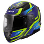 Casque Integrale LS2 Rapid II Flitz H-Vis Giallo Blu FF353