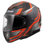 Casque Integrale LS2 Rapid II Flitz Arancione Grigio FF353