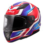 Casque Integrale LS2 Rapid II Flitz Bianco Blu Rosso FF353