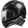 Casque Integrale LS2 Rapid II Solid Black FF353 + Kit Bluetooth BT Mini