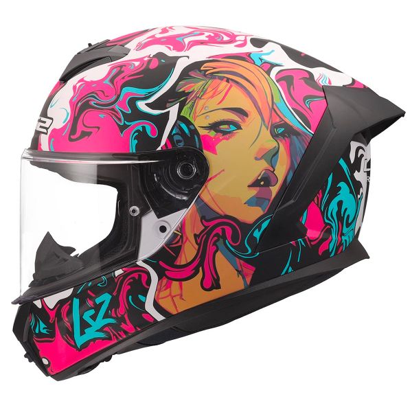 Integrale LS2 Rapid III Cyberg Purple Cyan FF820