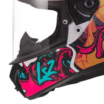 LS2 Rapid III Cyberg Purple Cyan FF820