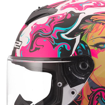 LS2 Rapid III Cyberg Purple Cyan FF820