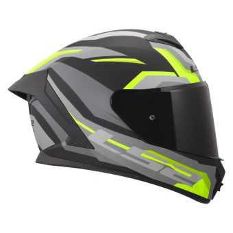 LS2 Rapid III Hyper Black H-V Yellow FF820