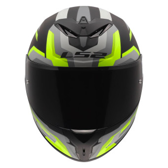 LS2 Rapid III Hyper Black H-V Yellow FF820