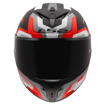 LS2 Rapid III Hyper Black Red FF820