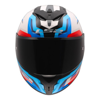 LS2 Rapid III Hyper White Blue Red FF820