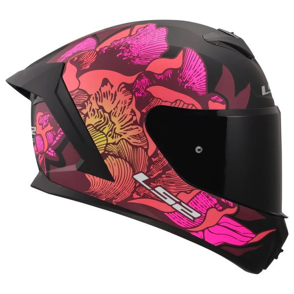 LS2 Rapid III Poppies II Black Pink FF820