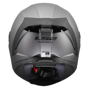 LS2 Rapid III Solid Matt Titanium FF820