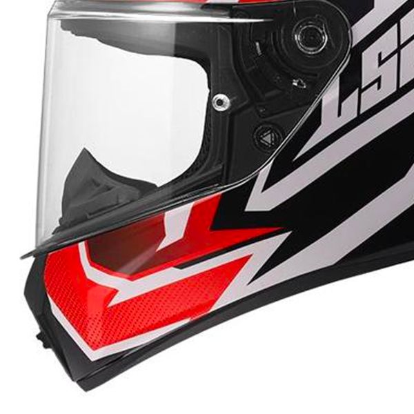 LS2 Rapid III Xtrem White Black Red FF820