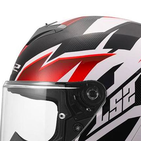 LS2 Rapid III Xtrem White Black Red FF820