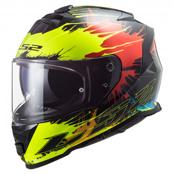 Integrale LS2 Storm Drop Black Yellow Red FF800